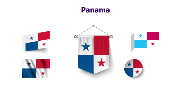 Panama Flag Variations