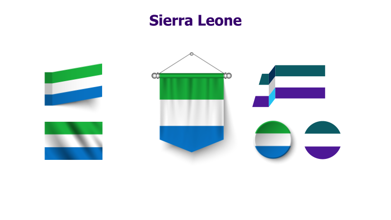 Sierra Leone Flag Variations