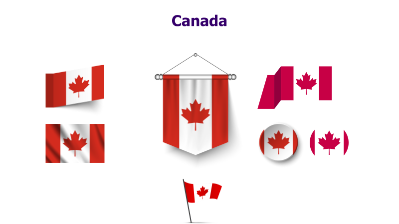 Canada Flag Variations