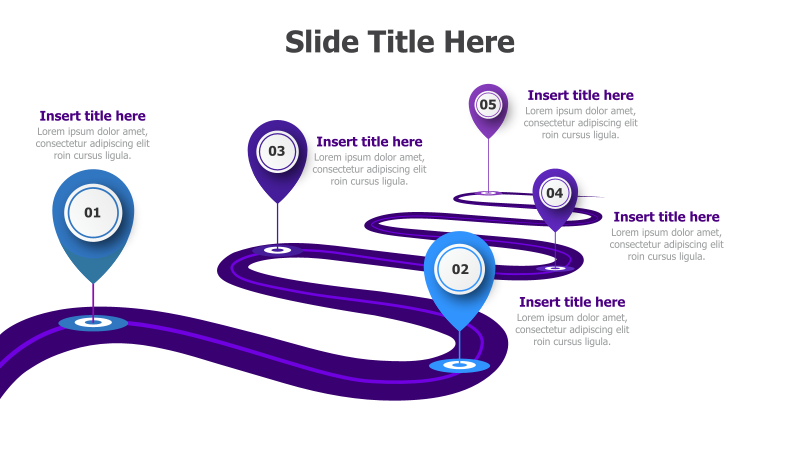 5-Step Roadmap Infographic