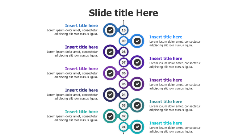 10-Level Timeline Infographic
