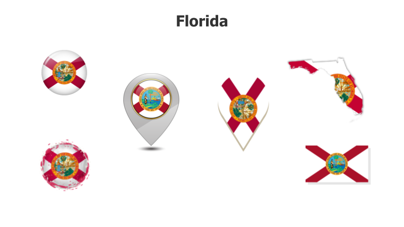 Florida State Flag Variations