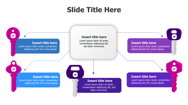 6-Point Key Solutions Infographic
