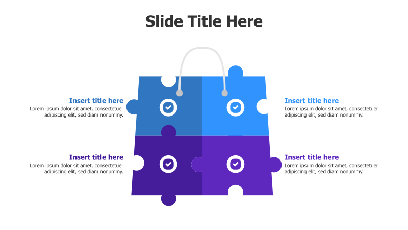 4-Part Puzzle Bag Infographic