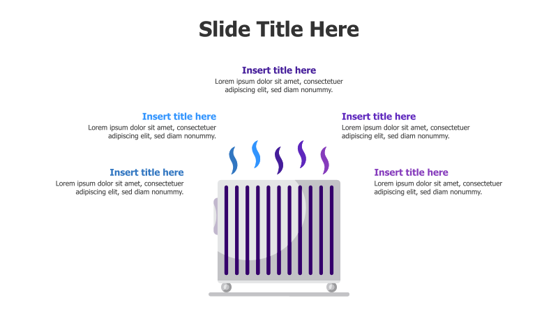 5 Points Smoke from a Heater Infographic