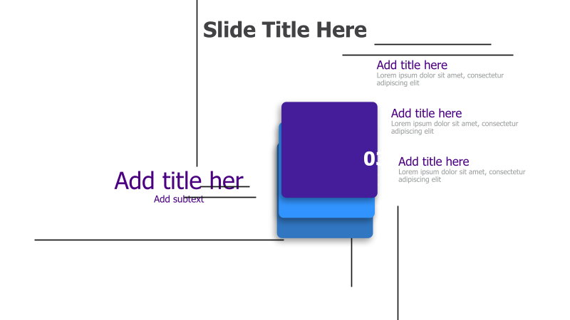 3-Point 3D Layered Diagram