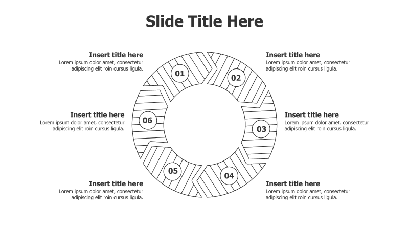 6-Point Circular Doodle Diagram