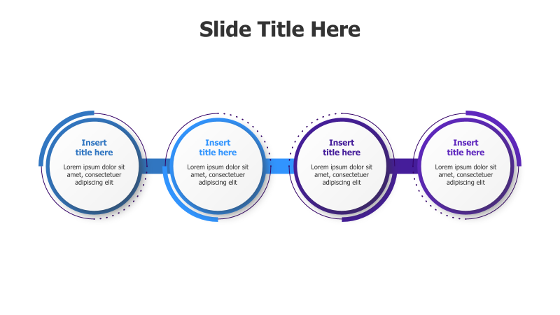 4-Step Circular Process Flow