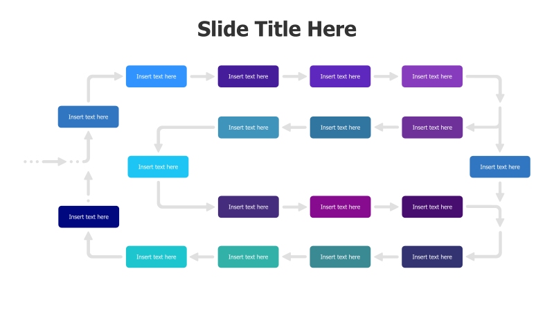16-Step Looping Process Flow