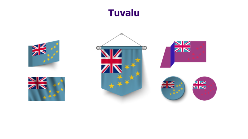 Tuvalu Flag Variations