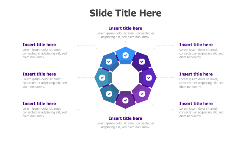 8-Point Circular Process with Central Focus