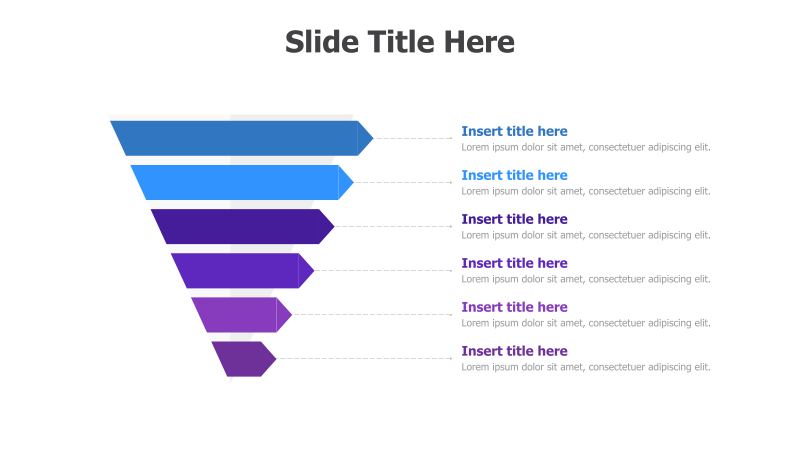 6-Level Funnel Diagram