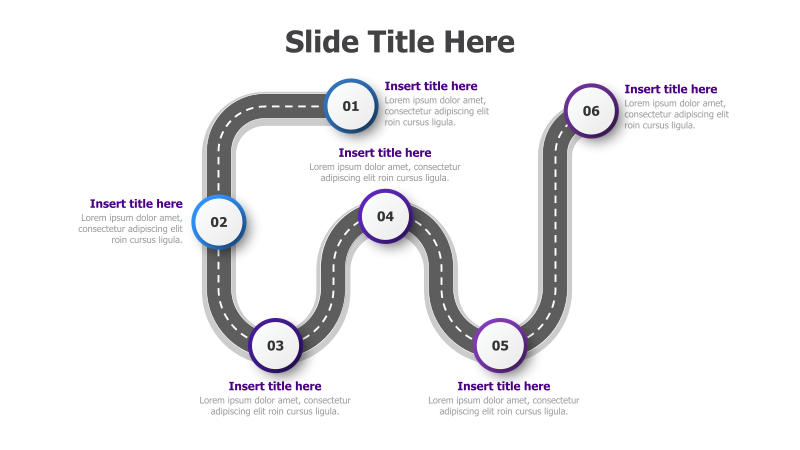 6-Step Roadmap Infographic