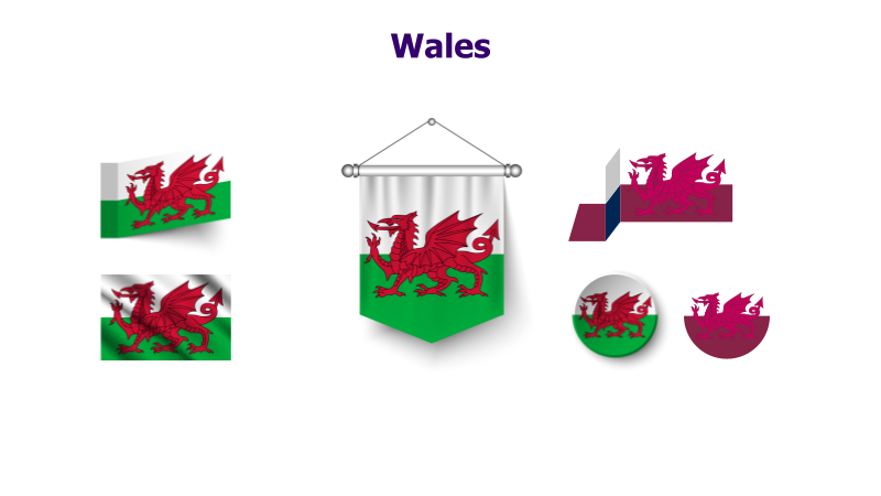 Wales Flag Variations