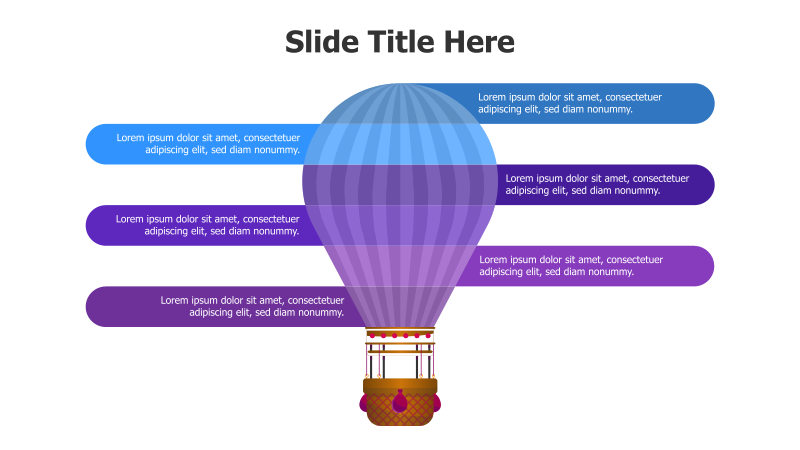 6 Points from a Flying Hot Air Balloon