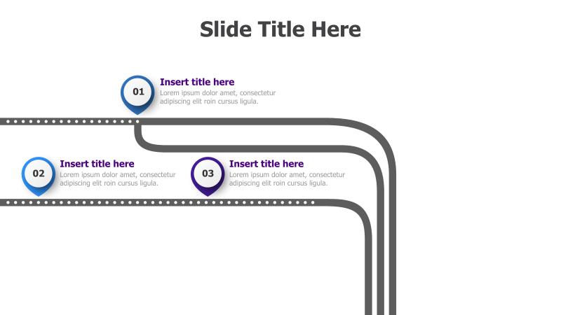 3-Step Roadmap Infographic