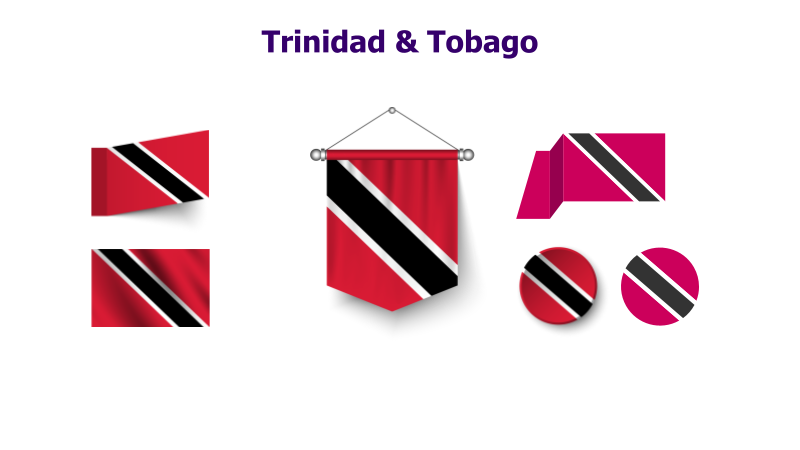 Trinidad & Tobago Flag Variations