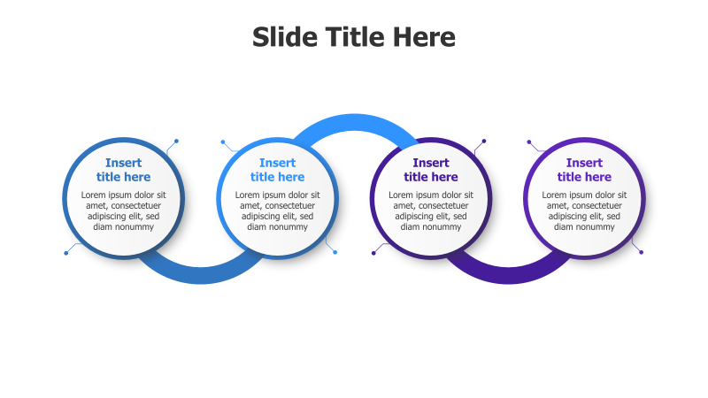 4-Step Circular Process Flow