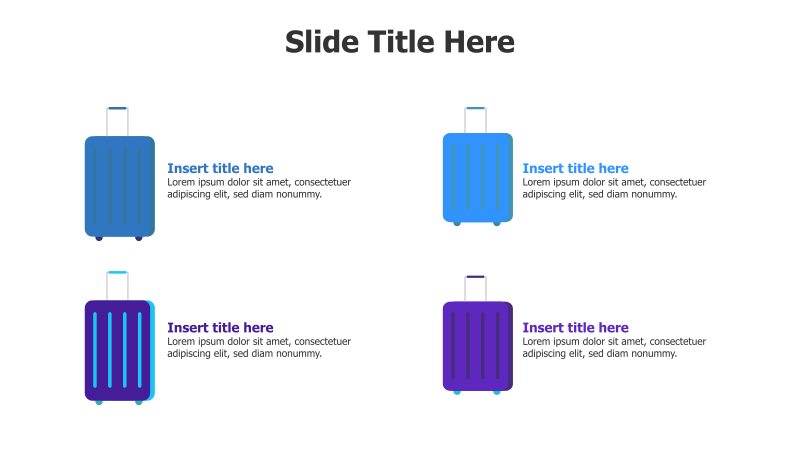 4-Point Travel Bag Infographic