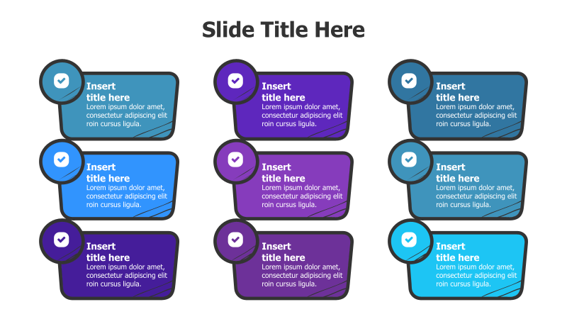 9-Point Doodle Block Infographic