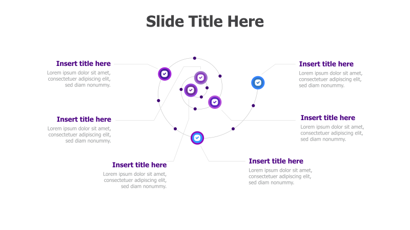6-Point Spiral Diagram with Central Focus