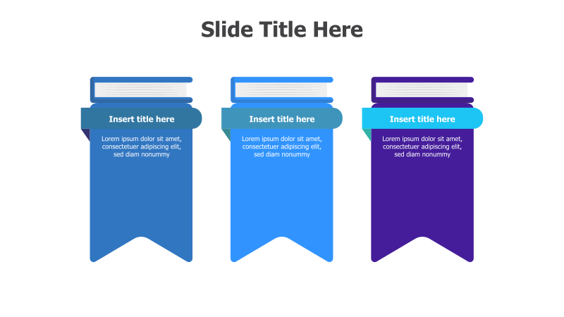 3-Point Book Ribbon Diagram