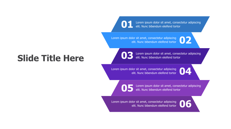 6-Level 3D Pyramid Diagram