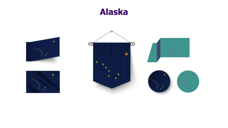 Alaska Flag Variations