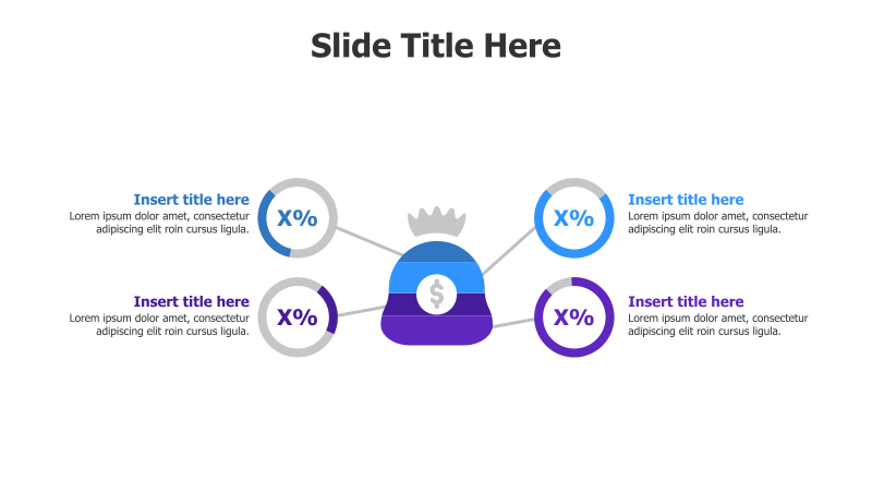 4-Point Money Bundle with Percentages