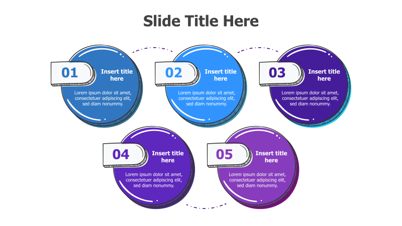 5-Step Circular Process Flow