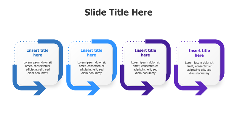4-Step Circular Process Flow