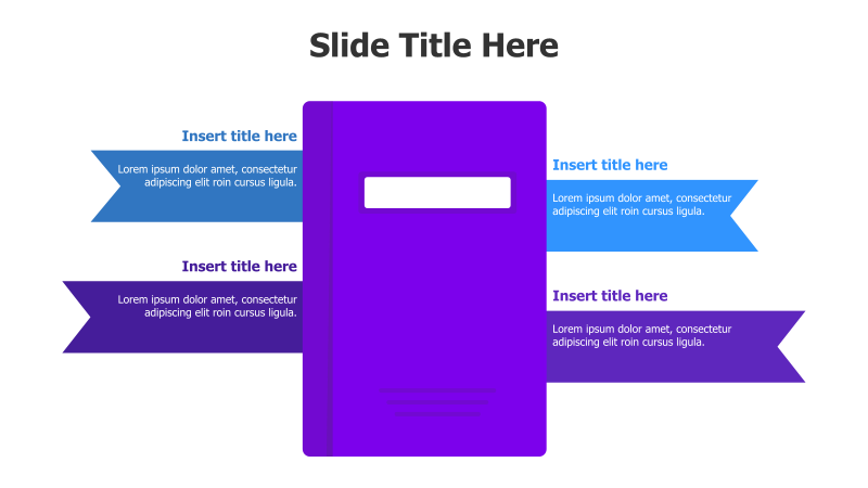 Four Bookmarks Infographic