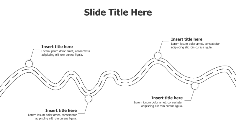 4-Point Roadmap Infographic