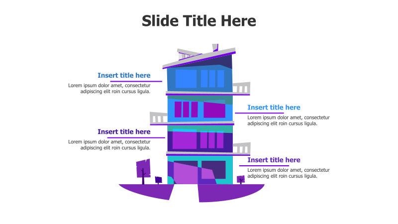 4-Level Building Infographic