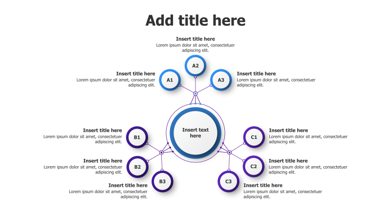 Branching Infographic Template