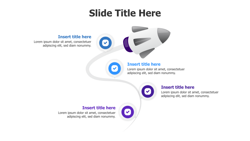 4-Point Rocket Launch Infographic