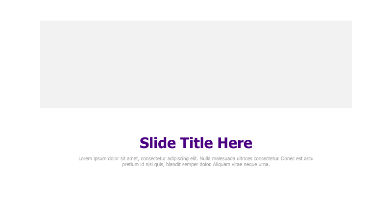 Title and Content Placeholder