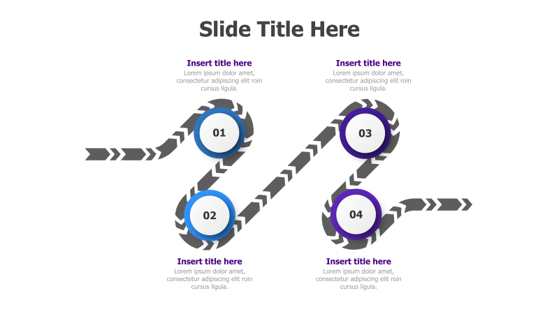 4-Step Roadmap Infographic