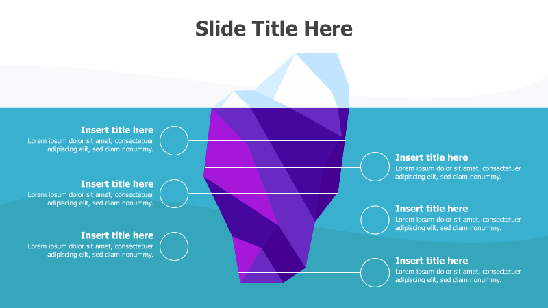 6-Point 3D Iceberg Diagram
