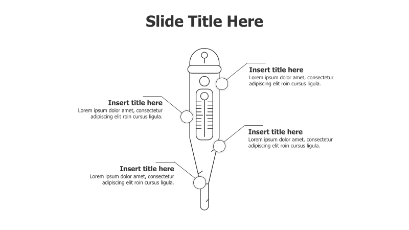 4-Point Thermometer Infographic