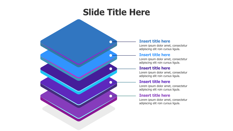 5-Level Stacked Layer Diagram