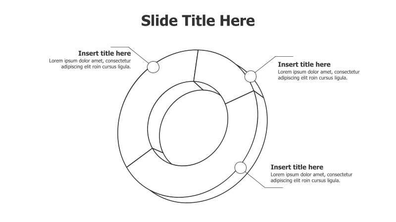 3-Point Circular Outline Diagram