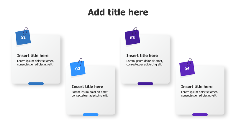 4 Sticky Notes Template