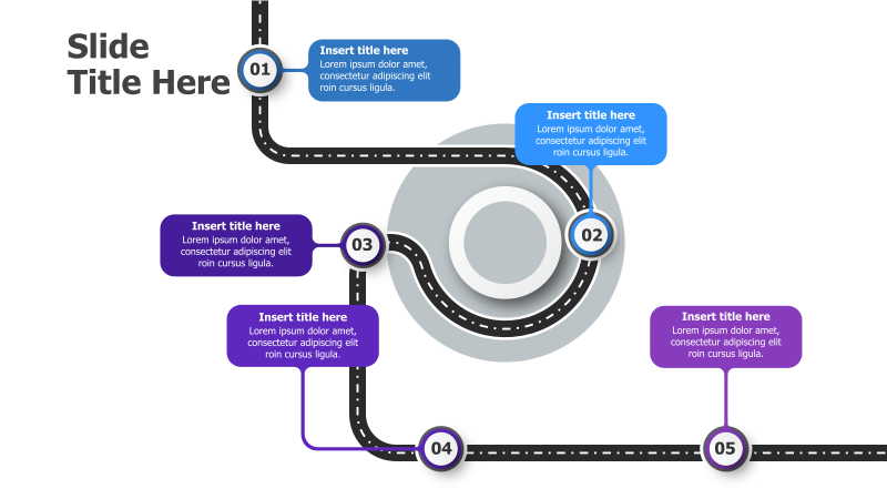 5-Step Roadmap Infographic
