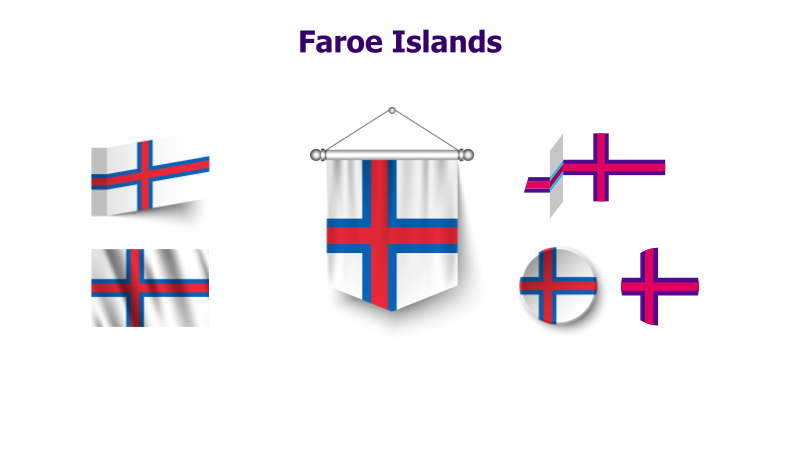Faroe Islands Flag Variations