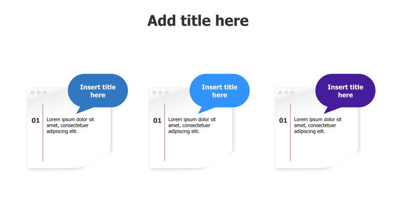 3 Paper Sticky Notes