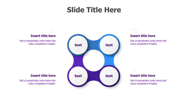4-Point Circular Connection Diagram