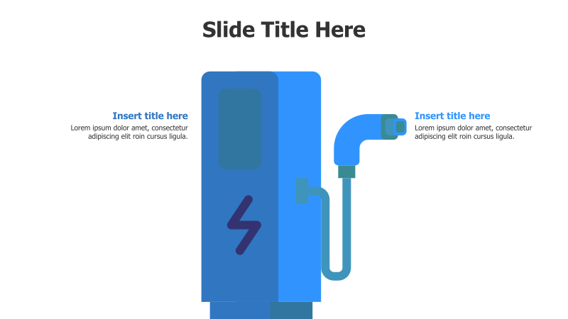 Electric Vehicle Charging Station Infographic