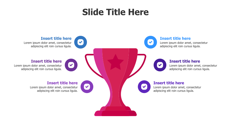 6-Point Achievement Cup Infographic