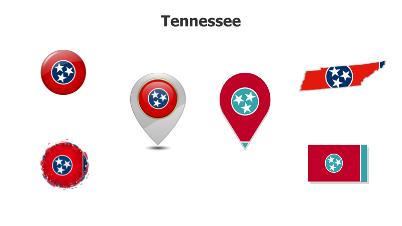 Tennessee State Flag Variations